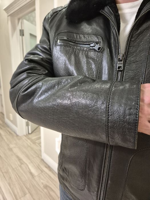 Дубленка (пилот) зимняя цигейка