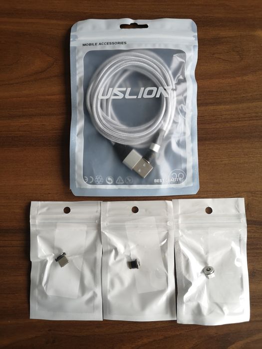 Cablu Magnetic USB iluminat, încarcare + date