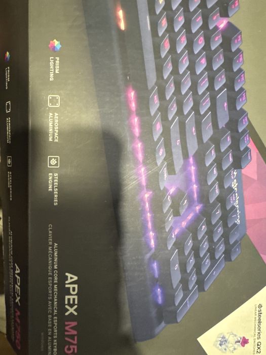 Клавиатура steelseries Арех M750