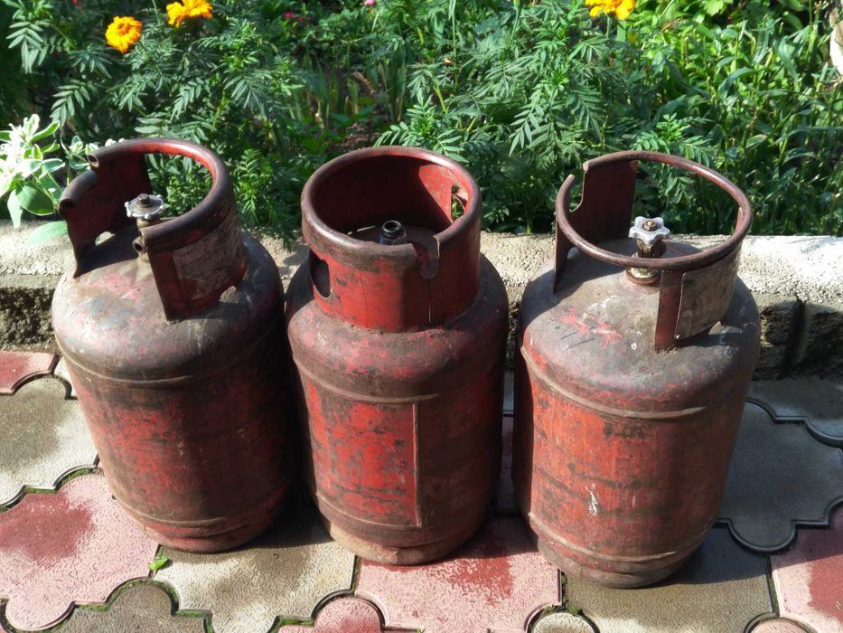 газовый баллон маленький