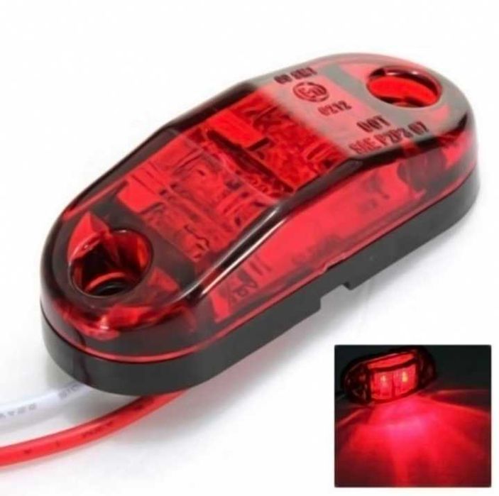 12-24V Led Лед Диоден Маркер Габарит Токос За Бусове Камиони Ремаркета