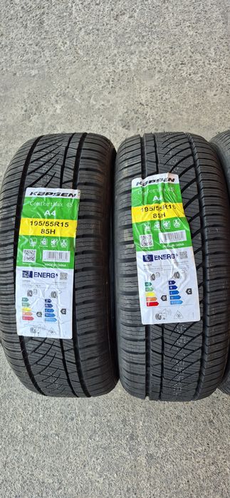 4 anvelope M+S noi Kapsen 195/55/15,dot 2025.Pretul este pe bucata.