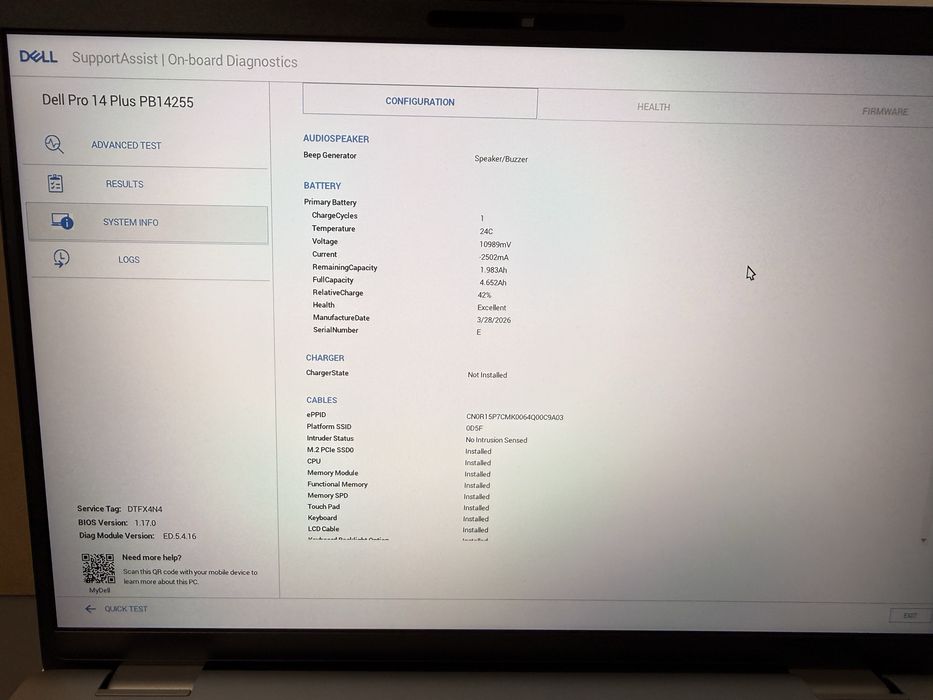 Dell Pro 14 Plus Nou Garantie Ryzen 7 Pro 250 Radeon 780M 16GB RAM