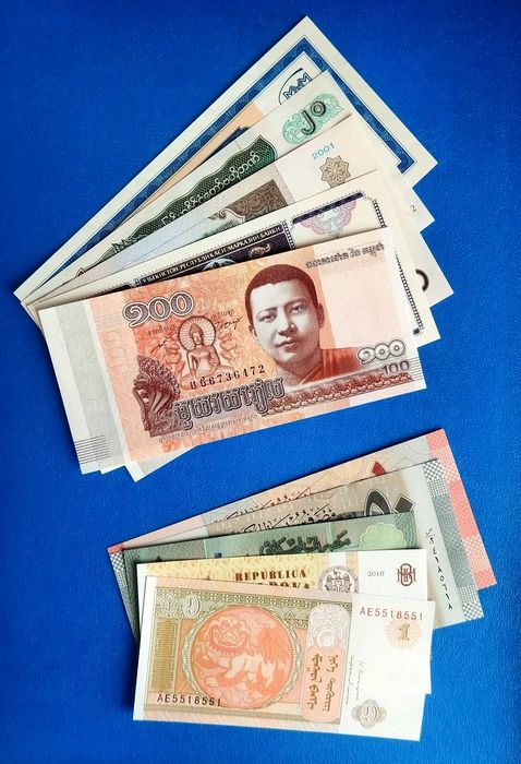 Набор Банкнот Стран Мира