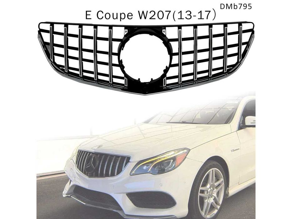 Grila GT crom Mercedes E Coupe W207 13-17 cu camera