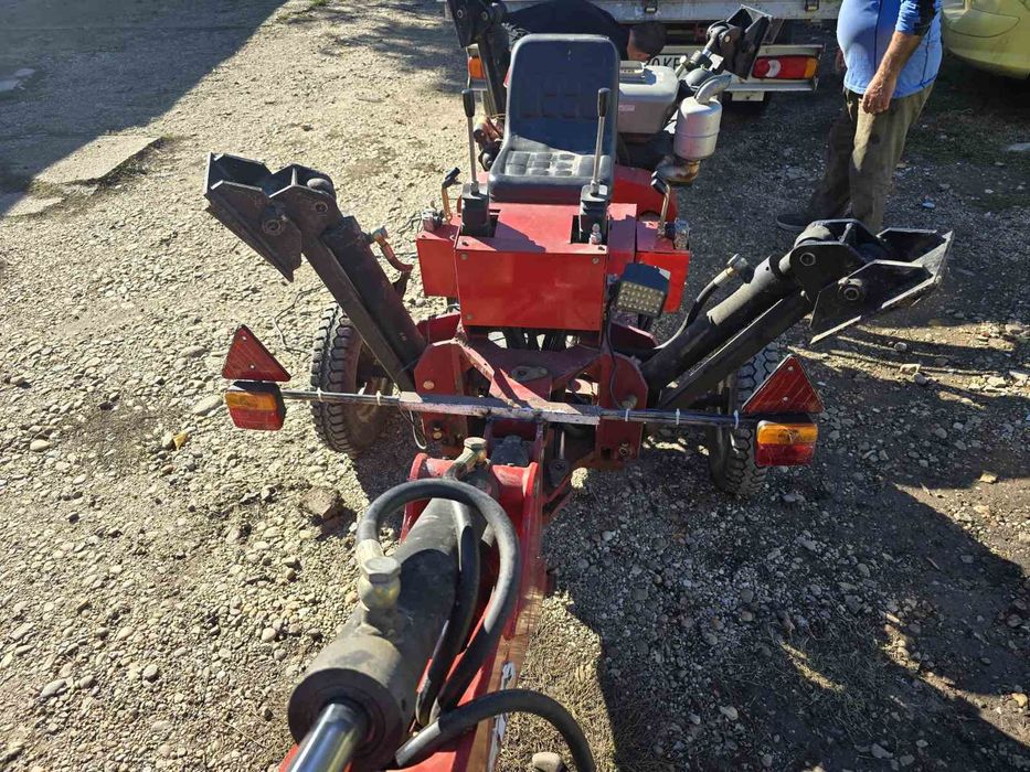 Багер ремарке с регистрация