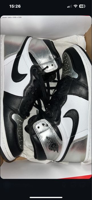 Jordan 1 silver toe