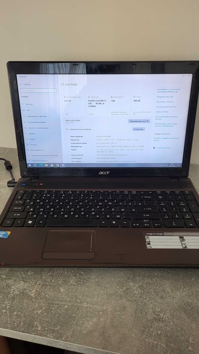 Ноутбук Acer Aspire