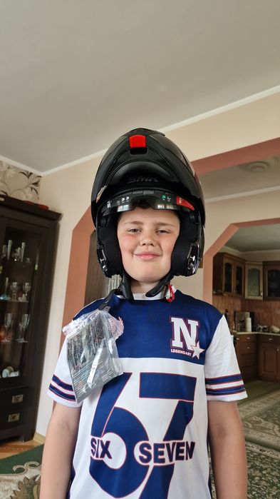 Casca modulara L  NOUA, moto