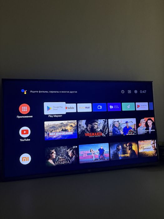 Смарт 4K Смарт ТВ Xiaomi Mi TV 4S 43" (Android TV, )