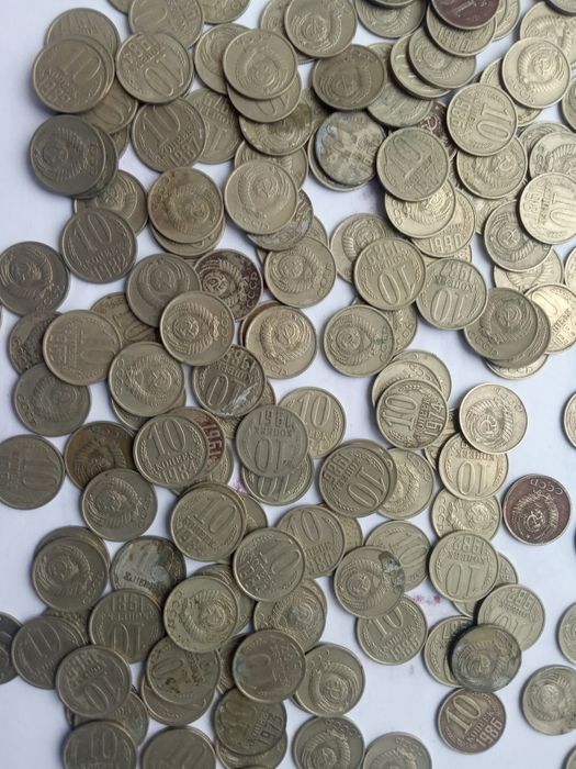 Монеты СССР в хорошем состоянии.