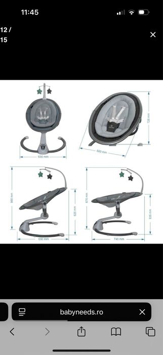 Balansoar multifunctional Coccolle Freya