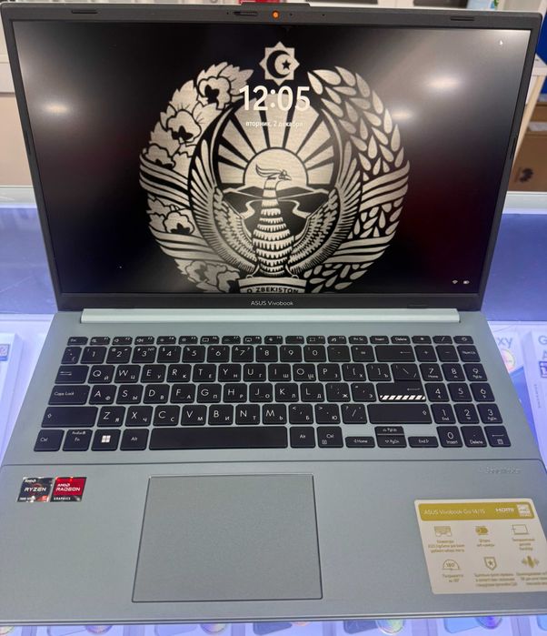 Ноутбук Asus Vivobook 15.6" IPS, RYZEN 5-7520U, DDR5 16 GB, SSD 512 GB