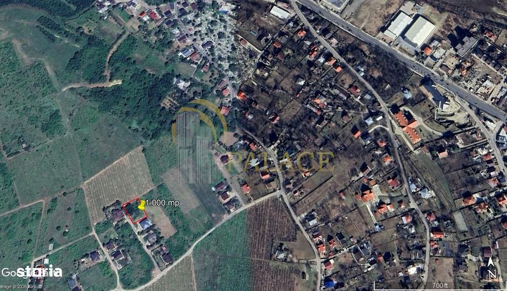 Teren Intravilan 1.000 mp Bucium zona Hanul Trei Sarmale PUZ Aprobat
