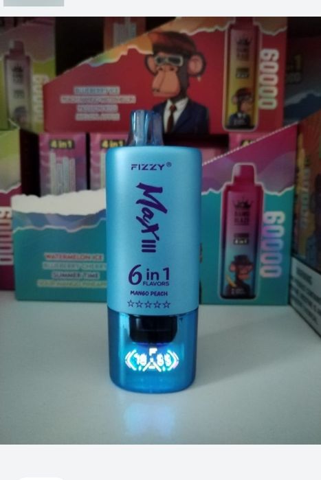 Vape 60.000 Puffs 6 Arome Reincarcabil Display Narghilea