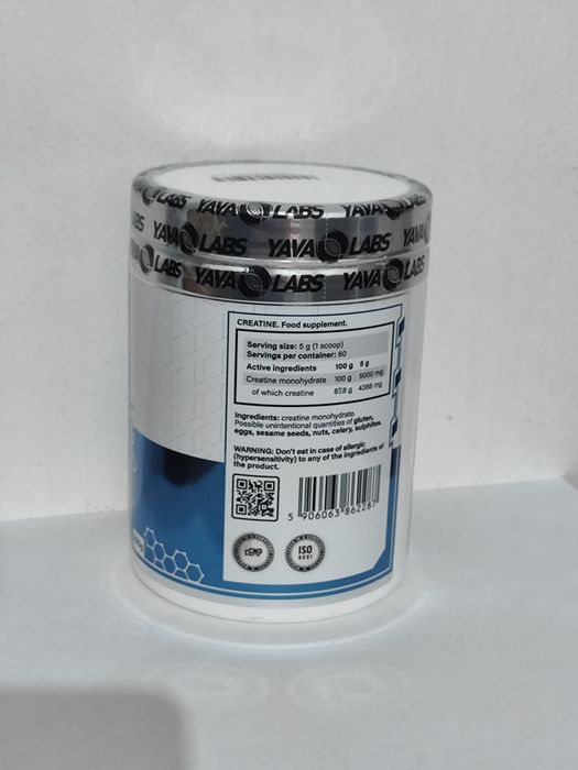Creatine Yava Labs, 300 g, 60 ta porsiya creatin