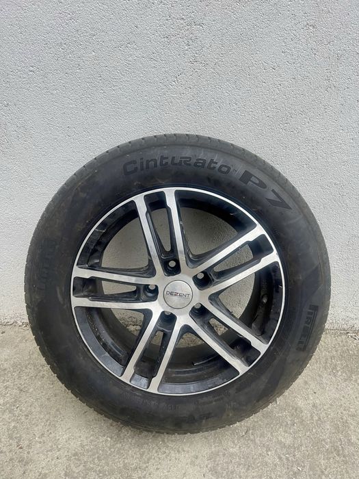 Janta Dezent 215/60/16 5x114,3 + cauciuc vara Pirelli 2023