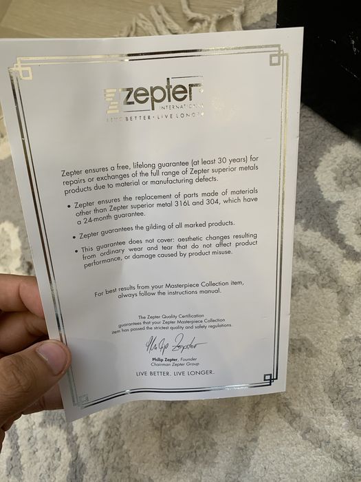 Продаю подлинную посуду от Zepter.