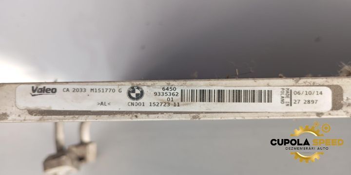 Radiator clima AC 2.0 D 9335362-01 BMW Seria 1 F20/F21 [2011 - 2015]