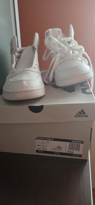 Adidasi adidas hoops 3.0 mid damă