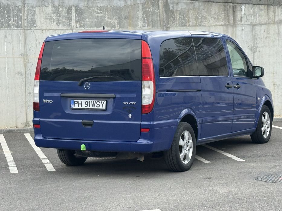Vând Mercedes Vito 2.2 diesel 116 CP 8+1 locuri Euro 4 An fabricație 2010 PREȚ ÎN EURO