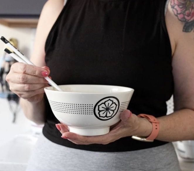 Set de veselă din ceramică japoneză Karate Kid Cobra Kai