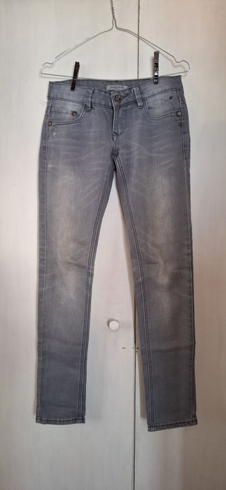 Pantaloni Denim Blugi culoare Gri masura 27