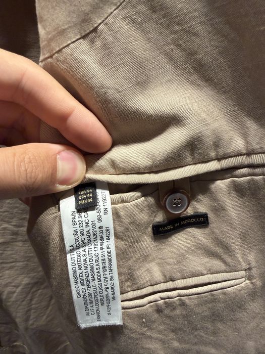 Sacou Massimo Dutti Bumbac-In