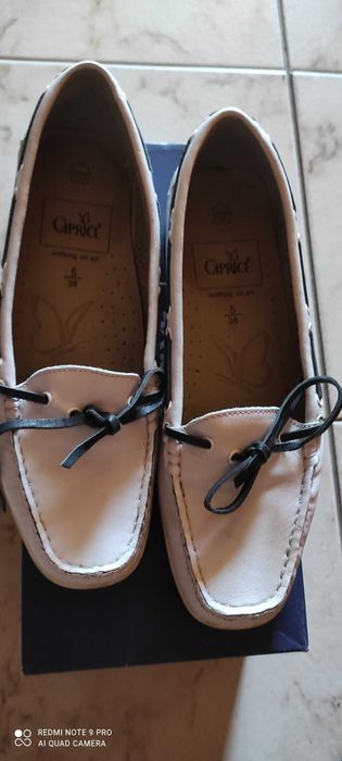 Мокасини, естествена кожа Caprice