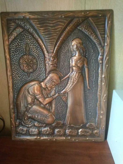 Панно "Спартак у ног прекрасной Валерии"