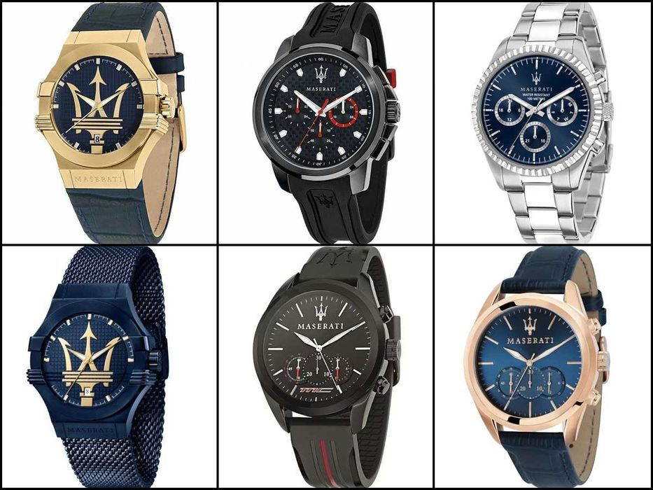 Maserati Мъжки Часовници | Оригинални | Внос от Италия | 85+ Модела