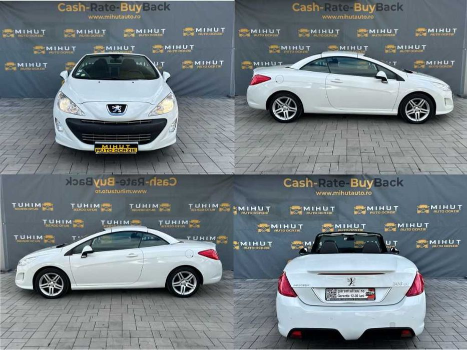 Peugeot 308CC 1.6 Diesel (110 CP) 2011 Euro 5 | Rate fixe | Garantie