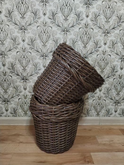 Кашпо из ротанга
