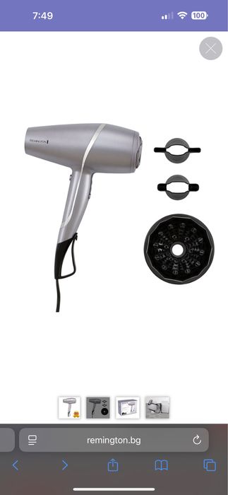 Адаптивен сешоар Remington AC9800 PROluxe You