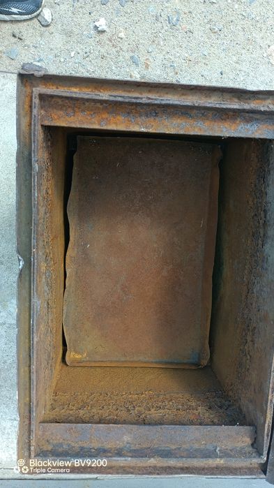 Коптилка с водным затвором