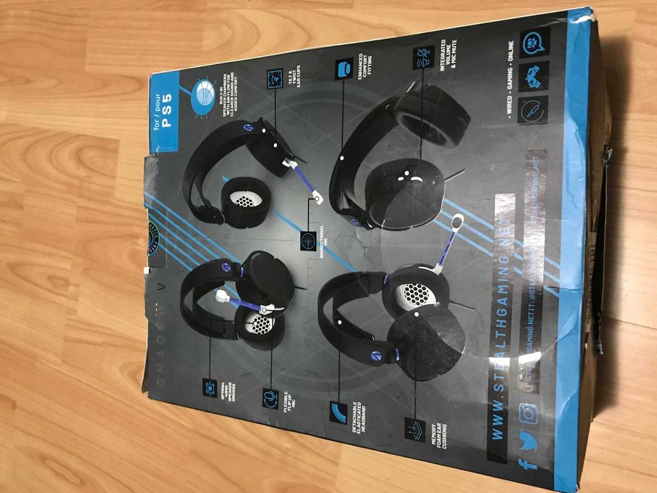 Casti PS5 Shadow,gaming