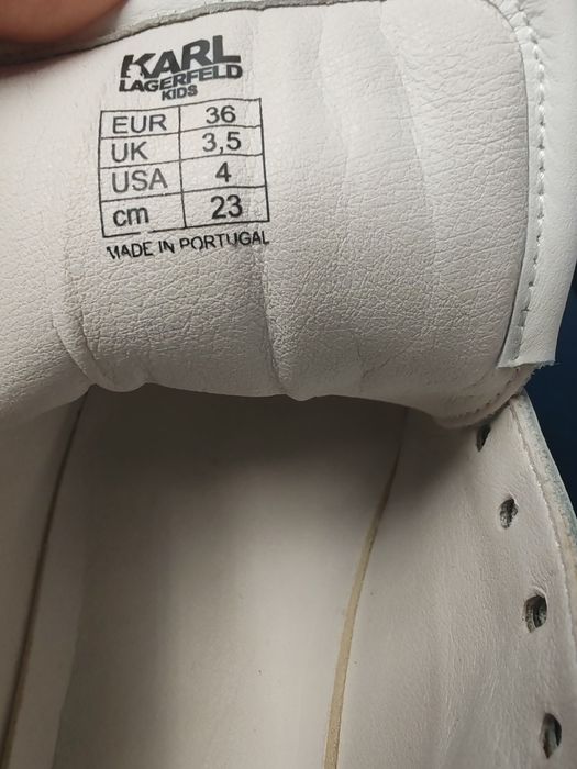 Оригинални детски обувки, маратонки Karl Lagerfeld №36