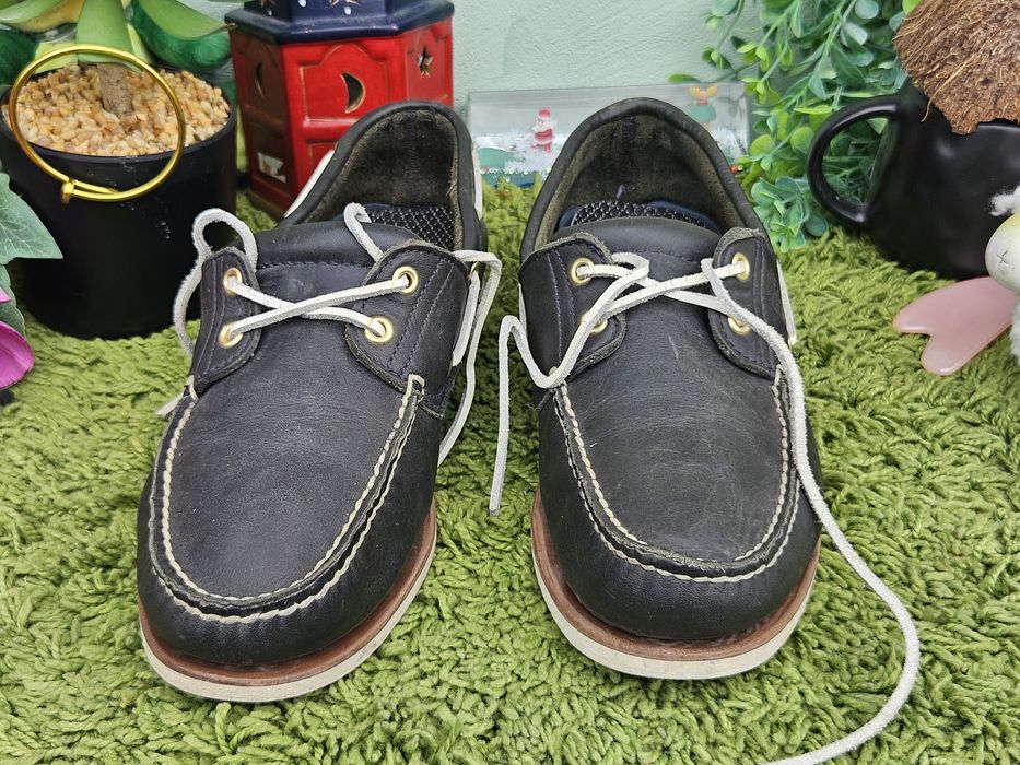 Timberland мъжки мокасини от кожа