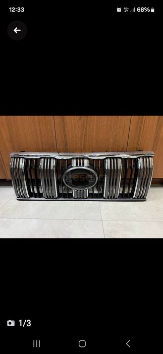 Решетка радиатора Prado 150 чёрная