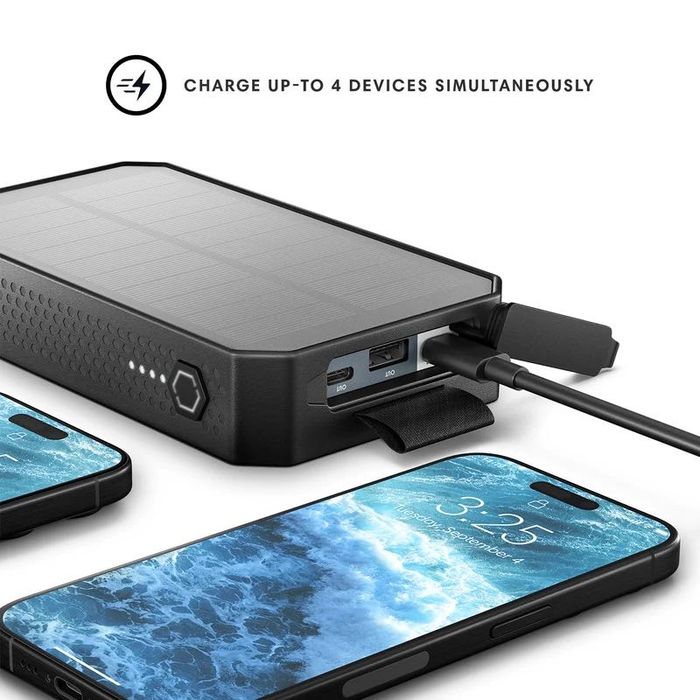 Соларна powerbank батерия SOLGAARD - 15,600 mAh