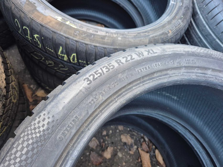 2 Anvelope de IARNA - 325/35/22 - Continental CA UNELE NOI DOT 2023