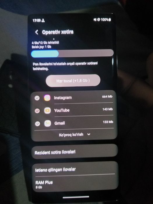 Samsung galaxy note 10 5g 12/256gb ideal