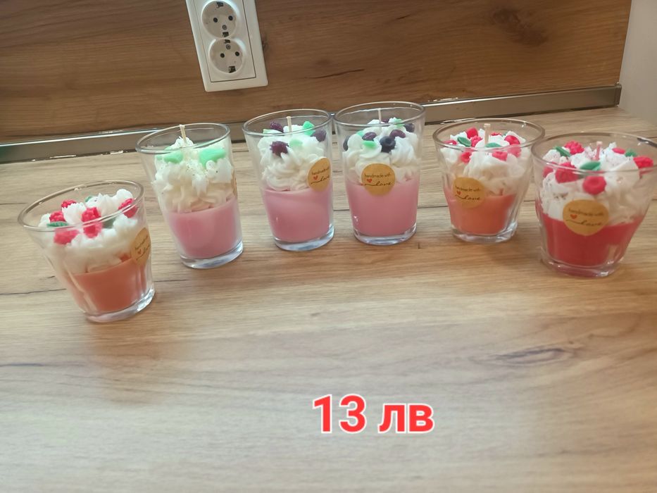 Ръчно изработени ароматни свещи