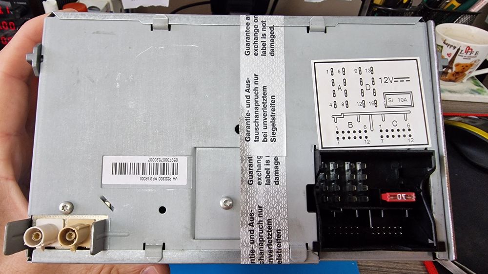 Vw rcd300 mp3 + code