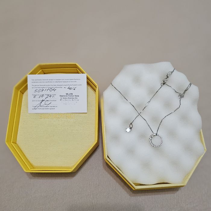 Колие Swarovski - Matrix Pearl Pendant