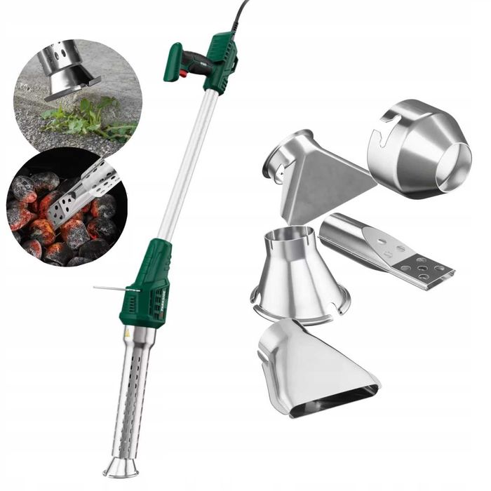 PARKSIDE Горелка за плевели пистолет за горещ въздух Уред за плевене