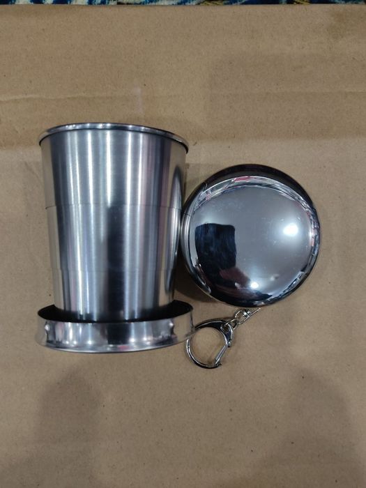 Раскладной стакан большой и средний