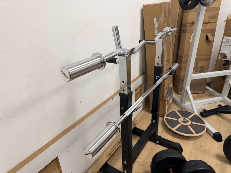 Bara olimpica z ez si para dreapta biceps triceps umeri pret promo