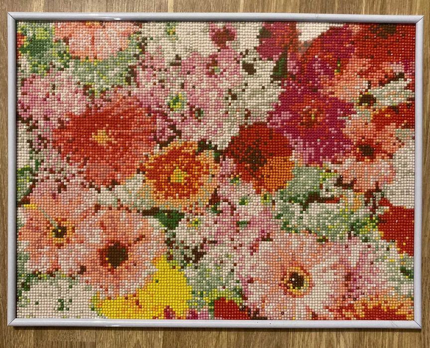 tablouri mandale - create manual prin lipire margele