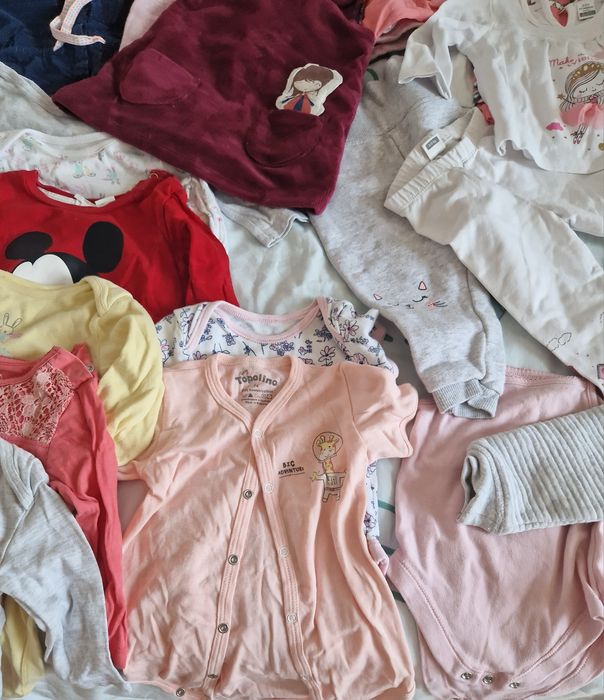 Лот от бебешки дрешки размер 6-9 м./ 74